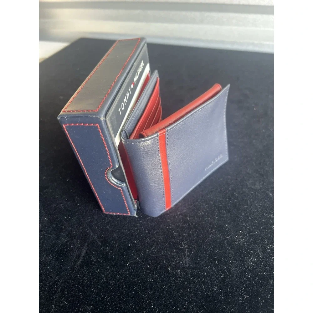 Tommy  Hilfiger Wallet Navy/Red Men's